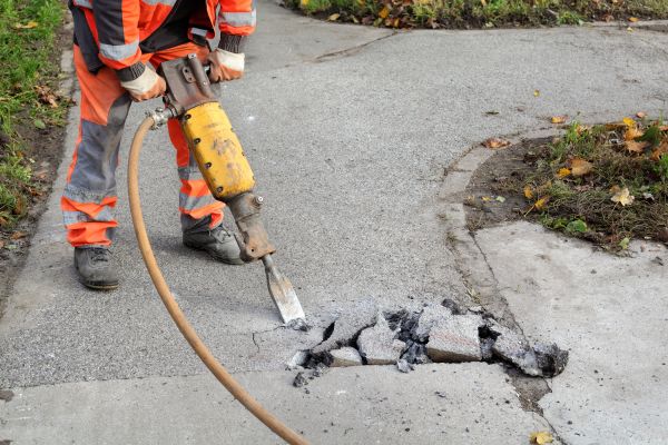Sidewalk Removal in Doylestown