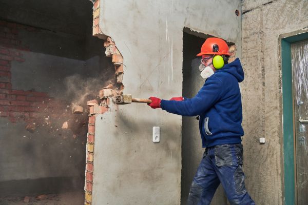 Concrete Wall Demolition in Doylestown